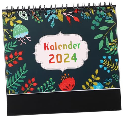EXCEART Büroaccessoire Tischkalender Praktischer Desktop-kalender Mit Monatsansicht Benutzerfreundliches Design Für Effiziente Planung Und Organisation Für Zuhause Und Büro