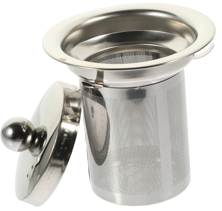 ABOOFAN Passoire À Thé De Rechange Pour Théière Filtre À Thé En Métal Filtre À Thé Domestique Insertion En Acier Inoxydable 304 Conception Étanche