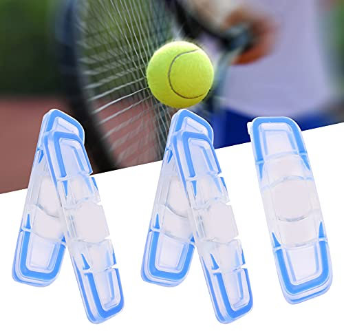 Topyond Tennisdämpfer Dämpfer Tennis Tennisschläger Transparenter Silikon Stoßdämpfer, Stoßdämpfer (Starke Version), Langer Streifen Tennisschläger Vibrationsdämpfer