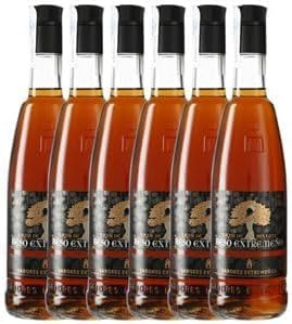Beso Extremeño Caja Licor de bellota 6 botellas de 70 cl 17º, el licor mas conocido de Extremadura. (6)