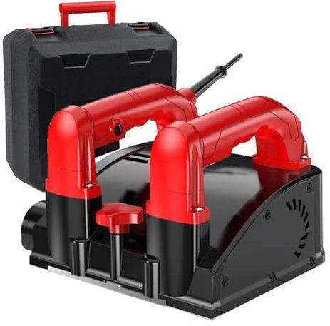 Mcamgiczin Fresadora de hormigón para Superficies duras, 1680 W, 4000 UPM, fresadora de Rodillo, fresadora para lijadora de hormigón, lijadora de hormigón, fresadora para azulejo, cerámica