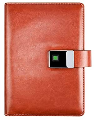 Taccuino Quaderno Diario Quaderno Con Blocco Delle Impronte Digitali Diario In Pelle Di Fascia Alta A5 200 Pagine, Quaderno for Appunti for Riunioni Di Lavoro for Uomini E Donne Regali for Adulti Bloc