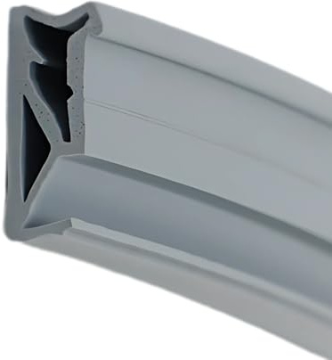 Fensterdichtung Holzfenster Flügelfalzdichtung Gummidichtung Dichtband DI1141 Hub Fenster (Grau, 5 Meter)