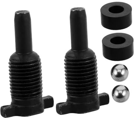 TINEASUR 2stücke Vertikale Rücklaufventile Für Hydraulische Wagenheber Luftablassventil Mit Stahlkugel Und Öldichtung Zubehör Für Lifting-Equipment