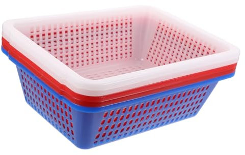 Warmhm 5pezzi Ceste Versatili Per Contenitori Drenaggio Per e Organizzazione e