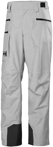 Helly-Hansen Mens Garibaldi 2.0 Waterproof Ski Pant, 949 Grey Melange - Large