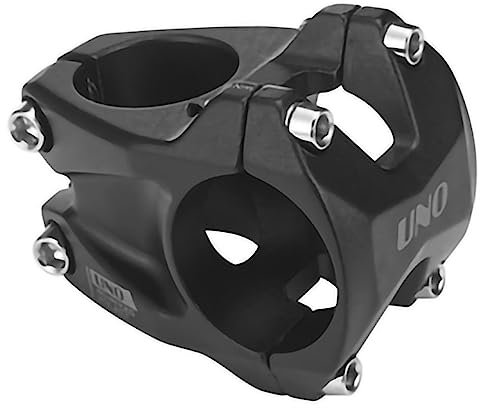 LKfjnhePF Bike Stem MTB Mountain Bike Stem 35mm Clamp 0 Degree Bicycle Stem 35/45mm Short Bar Riser High-Strength Handlebar Extender Mtb Stem(35x45mm 0 stem)