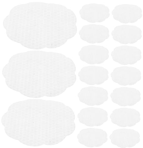 Healvian 100stücke Gesichtsreinigungspads Aus Vlies Mit Blumenmuster Sanfter Augen-make-up-entferner Hautfreundlich Für Reisen Und Tägliche Anwendung Effektive Reinigung