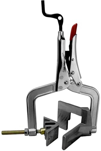 Strong Hand Tools JointMaster, 90 Degree, Angle Clamping Tool, Throat Depth: 3, Max Capacity: 1-1/4, OAL: 8-1/2, Single Hand T-Joint Clamp Tool, PL634