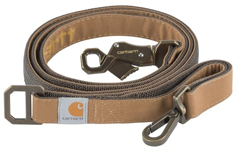 Carhartt Unisex's Dog Leash, Carhartt Brown/Dark Brown, L