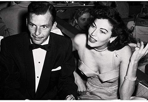 Póster Cartel Estrellas Famosas Hollywood Ava Gardner y Frank Sinatra Actores Cine Vintage 3