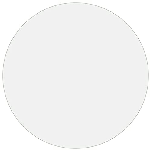vidaXL Protecteur de Table Mat Ø 80 cm 1,6 mm PVC