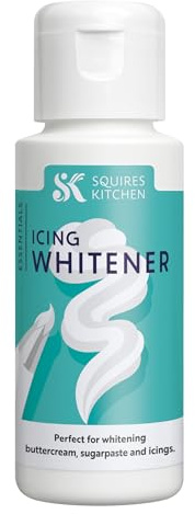 Squires Kitchen Essentials Food Colouring Icing Whitener For Whitening Buttercream, Sugarpaste or Icing - 80g