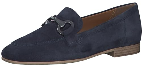 Tamaris Ballerines Classiques pour Femme, Semelle intérieure Tactile, Bleu Marine, 37 EU