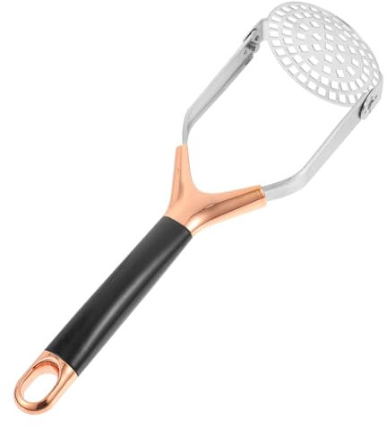 Zerodeko Handwerkzeuge 1Stk kartoffelpresse aus Edelstahl Obst Handbuch manueller Entsafter Kartoffelstampfer Stainless Steel Lebensmittelzerkleinerer Gemüsestampfer verdicken Schleifer