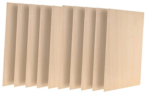 VILLFUL 10stücke Blank Unfinished Holz Stücke Rechteckige Holz Scheiben Diy Handwerk Zubehör Rohlinge Aus Unbehandeltes Für Bastelprojekte