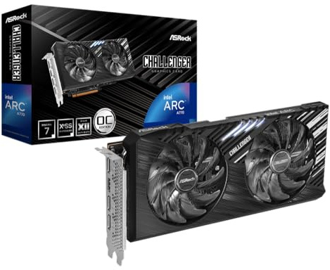 ASRock Intel Arc A770 Challenger SE 16GB GDDR6 HDMI Tri DisplayPort PCIe