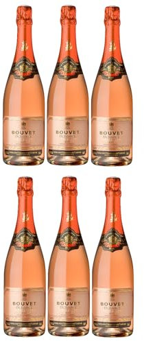 Bouvet Ladubay Crémant de Loire brut Rosé AOP Frankreich Inkl. FeinWert E-Book (6 x 0,75l)