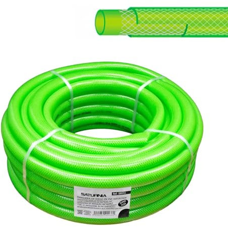 Manguera latflex reforzado ø 15 mm. - 5/8 rollo 50 metros manguera jardin, manguera riego, manguera reforzada,