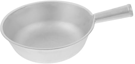 OKUMEYR Cucchiaio Da Acqua in Alluminio Spesso Con Manico Corto Mestolo Vintage Multifunzione Per Lavare Frutta e Verdura Utensile Da Cucina Resistente e Pratico Per Uso Domestico