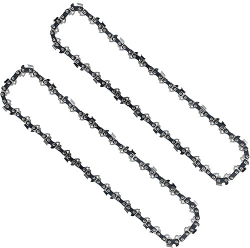 Opuladuo 2 catene per motosega da 25 cm, 3/8, 1,3 mm, 40 TG, catena per motosega compatibile con Makita DUC252Z, catene per motosega compatibili con Makita DUC 252 Z