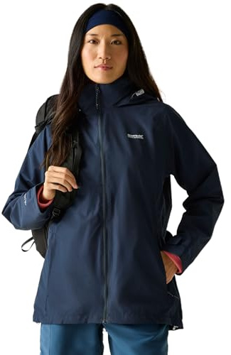 Regatta Womens Daysha Outdoor Active Jackets Waterproof Shell, Breathable & Durable - Perfect for Walking, Hiking & Camping