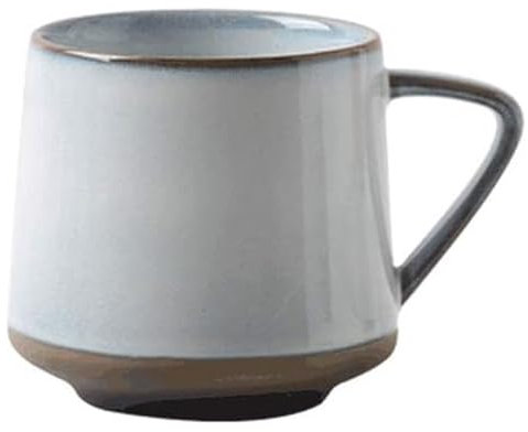 Taza Taza de café con proceso de cambio de horno, taza de café vintage, taza de bebida for microondas for café, moca, Chocolate, leche, zumo, Etc. Con asas(8 * 10.5cm)