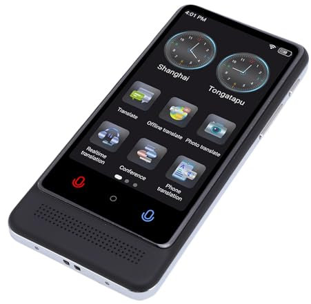 Sprachtranslator -Gerät, Aktualisierter AI -Übersetzer 138 Sprachen Zwei -Wege -Echtzeit -Sprachübersetzung, 3.0 Im Touchscreen 1 GB 8 GB Echtzeit -Bidirektional AI Smart Voice