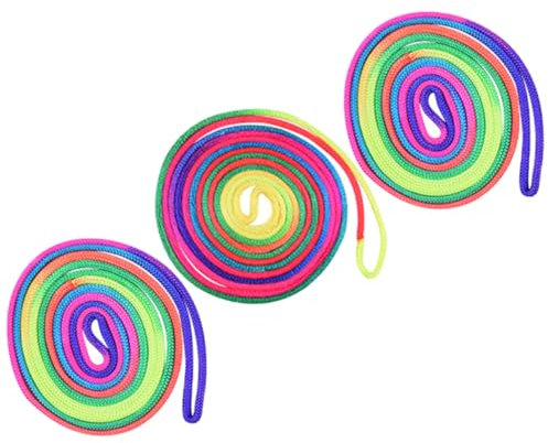 ifundom 3stücke Teiliges Regenbogen Fingerschnur-Spielzeug Cats Cradle Handspiel Für Junge Mädchen Flexibel Bunt Tragbar Als Party Mitgebsel Und Beschäftigungsspiel Für Mädchen Und Jungen