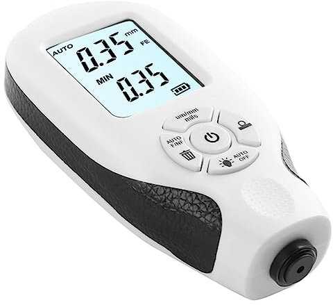 Sosoport Digitales Autolack Dickenmessgerät Aus Abs Fahrzeuglackbeschichtung Tester Für Autowerkstätten Und Qualitätskontrolle