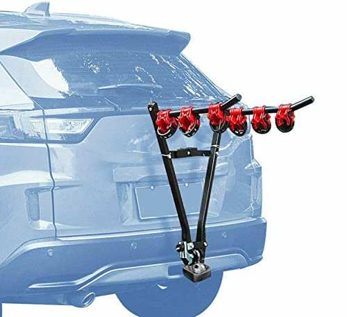 T-BIKECAR 3 Bike Tow Bar Towbar Towball Mount Cycle Bicycle Carrier Car Van Rack