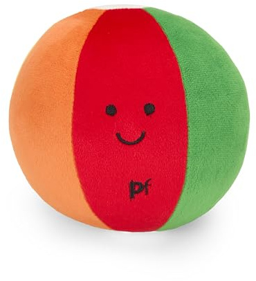 Petface Beach Ball Plush Dog Toy with Built-In Squeaker (Pack of 1)