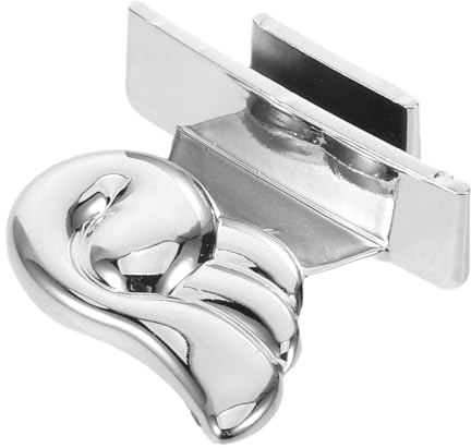 DIYEAH Poignée de Levage pour Abattant de Toilette Argentée Accessoire Hygiénique pour Lève-Siège Wc Outil Pratique pour Salle de Bain Adapté Garçon et Filles et Adultes Usage Maison