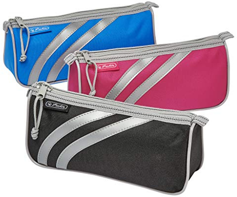 Herlitz 10312726 Estuche con diseño Sport, 22 x 8.8 x 10.5 cm
