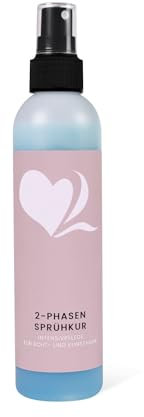 hair2heart Après-shampooing sans rinçage soin des cheveux spray de soin 2 phases, soin des extensions