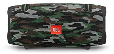 JBL DevaCurl 1 Xtreme 2 - Altavoz Bluetooth inalámbrico, portátil, Impermeable, diseño de Camuflaje, Acero Inoxidable 18/8