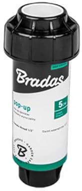 Bradas Versenkregner Pop-Up Sprinkler 2 / 5cm ohne Düse AG 3/8 Regner Garten Rasensprenger 5038
