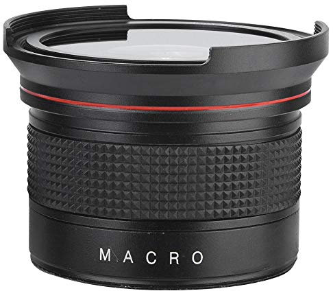 58MM 0.35X Super Wide Angle Fisheye Lens with Carrying Bag for Most of SLR DSLR Camera
