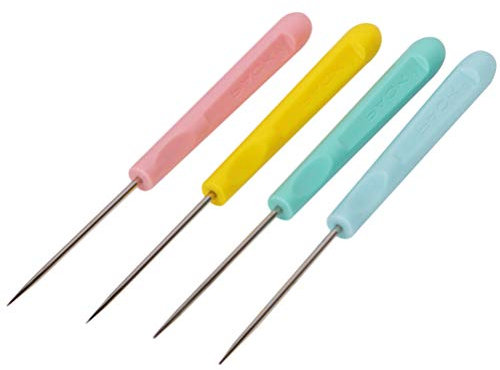 10 Piezas Máquina De Coser De Cuero Sastres De Rasguño De Cuero Punzón De Costura Punzón De Cuero Equipo De Cuero Kits De Abalorios Zapato Aguja Punzón Alfiler Trabaja Coser a Mano