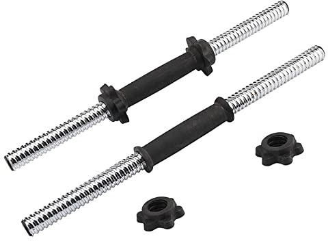 Youyijia 2 x Dumbbell Bar 18-Inch Universal Strength Training Accessories