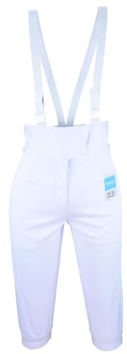 Fencing Uniform - Classic Fencing Pants for Women - Fencing Knickers for Foil Epee Sabre (34) White