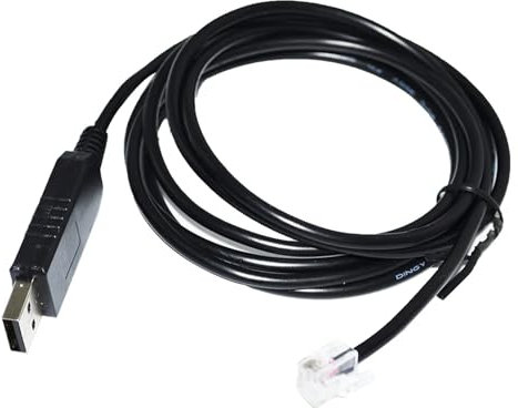 USB-ZU-RS232-RJ11-RJ12-6P6C-ADAPTER, SERIELLES KOMMUNIKATIONSKABEL for MEDICA-ANALYSATOR for PC(1.8m)