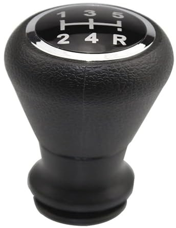 Pomo Cambio Para Peugeot 106 206 306 406 207 307 407 Adaptador Palanca Cambios Manual 5 Velocidades(Negro)