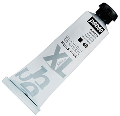 Pebeo XL studio oljefärg, 37 ml, ljus vit