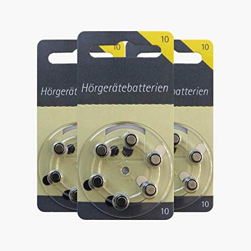 Hörgerätebatterien Größe 10er 120 Stück