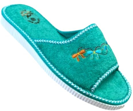 Patrizia Azzi Sandalo donna ciabatte mare piscina spa spugna 100% interamente foderata in purissimo cotone/spugna Suola Antiscivolo Lavabile