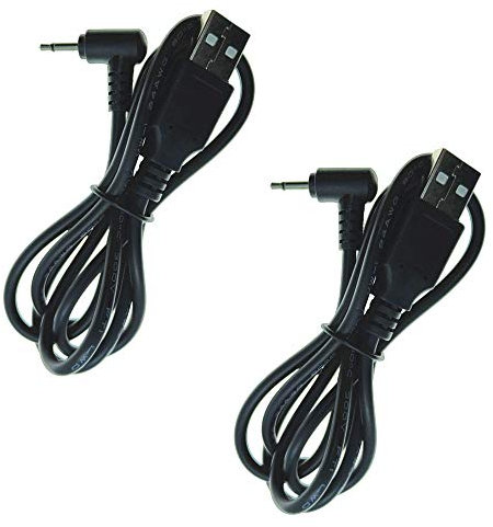 DZYDZR 2 Stücke USB A 2,5mm AUX 5V 2A Netzkabel (1 m)