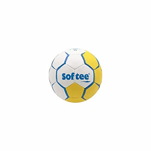 Balon Balonmano Softee Flash Elite - 44CM - Color Amarillo Y Blanco