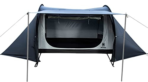OneTigris COMETA Camping Tent, Detachable Inner Mesh Tent & Portable Carry Bag Included, Easy Setup, Waterproof Windproof Tunnel Tent for Outdoors Camping Canoeing Beach Travel Picnic