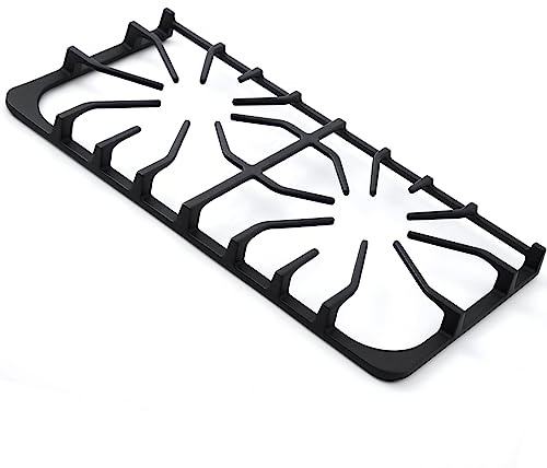 Upgraded 807327101 Side Grate Replacement for Frigidaire Stove Parts 20 x 9.6 IN Cast Iron Grate Kenmore Gas Range Parts Surface Burner Grate Frigidaire Gas Cooktop Parts Cookware Accessories